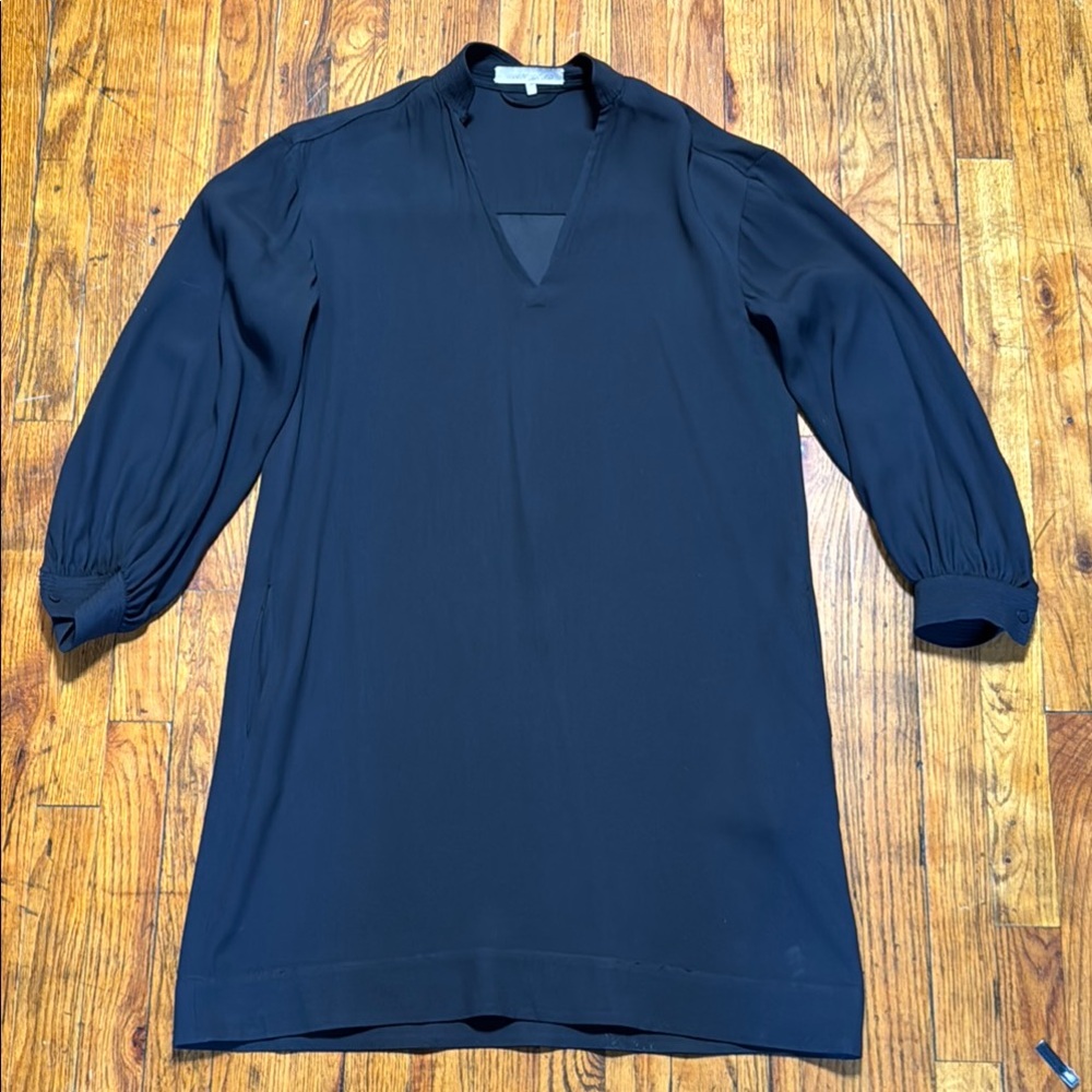 Vanessa Bruno Navy Midi Dress